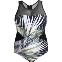 Stroje jednoczęściowe: City Chic FOLIAGE PRINT Kostium kąpielowy black