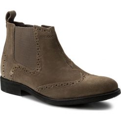 Sztyblety męskie: Sztyblety GEOX – U Jaylon B U74Y7B 00022 C1018 Dove Grey