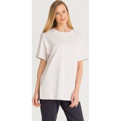 T-SHIRT EGOISTA Max Mara Leisure. T-shirty damskie xl, z materiału, z okrągłym kołnierzem. Za 310,00 zł.
