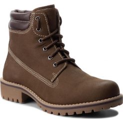 Trapery MARCO TOZZI - 2-26248-31 Khaki/Mocca 720. Brązowe buty zimowe damskie Marco Tozzi, z nubiku. W wyprzedaży za 199,00 zł.