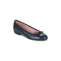 Baleriny Pretty Ballerinas COTON MAR. Niebieskie baleriny damskie marki Pretty Ballerinas, bez wzorów, bez obcasa. Za 527,20 zł.