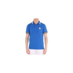 Koszulki polo z krótkim rękawem Sun68 A18120. Niebieskie koszulki męskie SUN68, xl, bez wzorów, polo, z krótkim rękawem, krótkie. Za 52,50 zł.