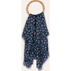 Pepe Jeans - Chusta. Niebieskie szaliki damskie Pepe Jeans, bez wzorów, z poliesteru. Za 99,90 zł.