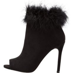 Botki damskie lity: Miss Selfridge Botki na obcasie black