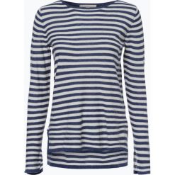 Esprit Casual - Sweter damski z dodatkiem lnu, niebieski. Niebieskie swetry damskie marki Esprit Casual, l, z aplikacjami, casualowe, bez rękawów, bez kaptura. Za 129,95 zł.