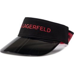 Daszek KARL LAGERFELD - 201W3412 Black 999. Czarne czapki męskie KARL LAGERFELD, bez wzorów, z elastanu. Za 239,00 zł.