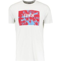 T-shirty męskie: Edwin JAPAN PALM Tshirt z nadrukiem white