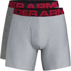 Under Armour Tech™ Bokserki 2 szt Szary. Szare bokserki męskie Under Armour, bez wzorów, z elastanu. Za 171,95 zł.