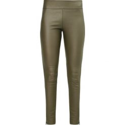 Legginsy: Cream BELUS KATY Legginsy army green