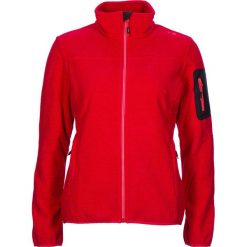 Kurtka polarowa w kolorze czerwonym. Czerwone bluzy damskie CMP Women, s, bez wzorów, z dzianiny, bez kaptura. W wyprzedaży za 129,95 zł.