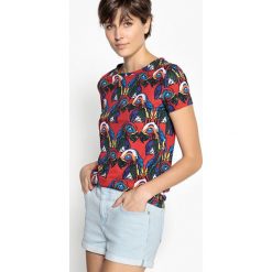 T-shirty damskie: T-shirt z nadrukiem z krótkim rękawem