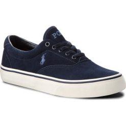 Tenisówki POLO RALPH LAUREN - Thorton 816710039001 Aviatr Nvy. Niebieskie tenisówki męskie marki Polo Ralph Lauren, z zamszu. W wyprzedaży za 309,00 zł.