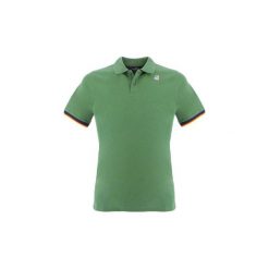 Koszulki polo z krótkim rękawem K-Way VINCENT CONTRAST. Zielone koszulki męskie K-Way, xxl, bez wzorów, z krótkim rękawem. Za 301,74 zł.