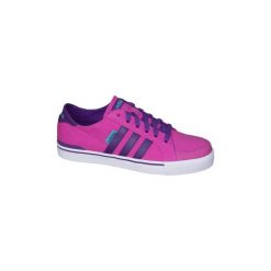Buty Dziecko adidas Clementes K F99281. Różowe trampki dziewczęce Adidas, bez wzorów, bez zapięcia. Za 139,99 zł.