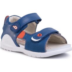 Sandały BIOMECANICS - 202181 M A-Azul Electrico. Niebieskie sandały chłopięce Biomecanics, ze skóry ekologicznej, bez zapięcia. Za 239,00 zł.