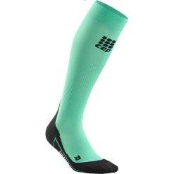 Skarpety Cep Compression Socks 2.0 W Czarno-Zielone. Czarne skarpetki damskie CEP, bez wzorów. Za 179,99 zł.