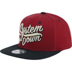 Czapki damskie: System Of A Down Logo Czapka Snapback czerwony