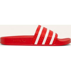 Adidas Originals - Klapki Adilette. Czerwone kapcie męskie adidas Originals, z gumy. Za 149,90 zł.