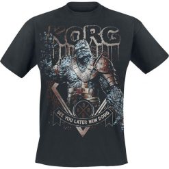 Thor Tag der Entscheidung - Korg - See You Later T-Shirt czarny. Czarne t-shirty męskie z nadrukiem marki Thor, xxl, z okrągłym kołnierzem. Za 89,90 zł.