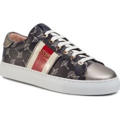 Sneakersy JOOP! - Cortina Due 4140004940 Night Blue 403. Niebieskie półbuty damskie JOOP!, na co dzień, bez wzorów, ze skóry ekologicznej, bez obcasa, na płaskiej podeszwie, bez zapięcia. Za 649,00 zł.