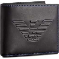 Portfele męskie: Duży Portfel Męski EMPORIO ARMANI - Y4R167 YG90J 81072 Black