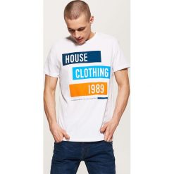 T-shirt Biały. Białe t-shirty męskie House, l. Za 35,99 zł.