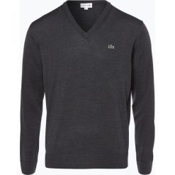 Swetry męskie: Lacoste – Sweter męski, szary