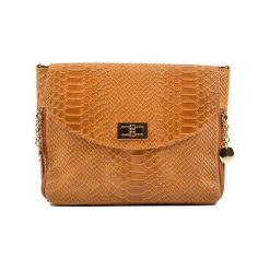 Torebka w kolorze koniaku - (S)27 x (W)21 x (G)10 cm. Brązowe torebki klasyczne damskie Bestsellers bags, w paski, z materiału. W wyprzedaży za 219,95 zł.