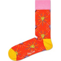 Happy Socks Pink Panther Pink Plunk Plink Skarpetki Pomarańczowy. Pomarańczowe skarpetki męskie Happy Socks, bez wzorów, z elastanu. Za 68,95 zł.