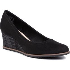 Espadryle CLARA BARSON - LS5158-02 Black. Czarne espadryle damskie Clara Barson, bez wzorów, ze skóry ekologicznej, bez obcasa, na obcasie. Za 89,99 zł.