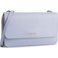Torebka FURLA - Riva 1006922 E EL40 B30 Violetta f. Niebieskie listonoszki damskie Furla, bez wzorów, ze skóry, bez dodatków. W wyprzedaży za 679,00 zł.