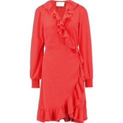 JUST FEMALE HIRO WRAP DRESS Sukienka letnia red /white. Czerwone sukienki letnie marki JUST FEMALE, xl, z materiału. W wyprzedaży za 423,20 zł.