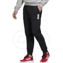 Spodnie adidas M Brilliant Basics czarne EI4619. Czarne spodnie męskie Adidas, m, bez wzorów, z bawełny. Za 165,00 zł.