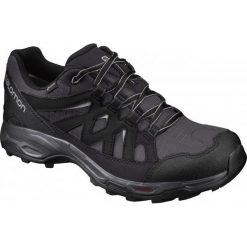 Salomon Effect Gtx® Magnet/Black/Monument 45.3. Czarne buty skate męskie marki Salomon, z syntetyku. W wyprzedaży za 369,00 zł.