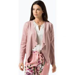 Cartoon Daydream - Blezer damski, różowy. Różowe bolerka i narzutki damskie Cartoon Daydream, bez wzorów, ze skóry, bez rękawów. Za 299,95 zł.