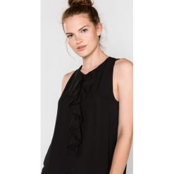 Silvian Heach Mafra Top Czarny. Czarne bluzki damskie Silvian Heach, m, bez wzorów, z poliesteru, bez kołnierzyka, bez rękawów. Za 283,95 zł.