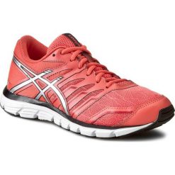 Buty ASICS - Gel-Zaraca 4 T5K8N Living Coral/Silver/Onyx. Brązowe buty sportowe damskie marki Asics, z materiału, do biegania. W wyprzedaży za 239,00 zł.