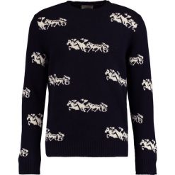 Swetry klasyczne męskie: Editions MR HORSE Sweter off white/night