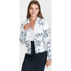 Just Cavalli Kurtka Biały. Białe kurtki damskie Just Cavalli, s, bez wzorów, z bawełny, bez kaptura. Za 2211,95 zł.