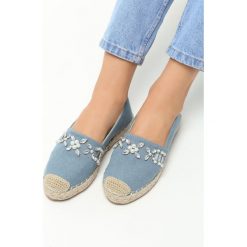 Tomsy damskie: Niebieskie Espadryle Onomatopoeia