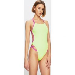 Speedo - Strój kąpielowy. Zielone stroje kąpielowe damskie Speedo, bez wzorów, z poliesteru. W wyprzedaży za 159,90 zł.