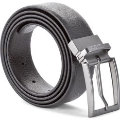 Pasek Męski BOSS - Olarion 50375314 Black 002. Czarne paski męskie Boss, w paski, ze skóry. W wyprzedaży za 369,00 zł.