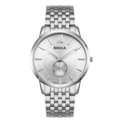 Zegarki męskie: Zegarek męski Doxa Slim Line D155SSV