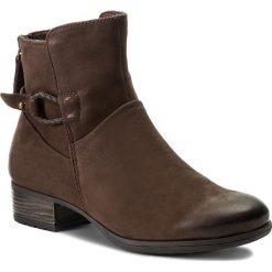 Botki CAPRICE - 9-25414-29 Dk Brown Nubuc 339. Brązowe botki damskie skórzane marki Caprice. W wyprzedaży za 259,00 zł.
