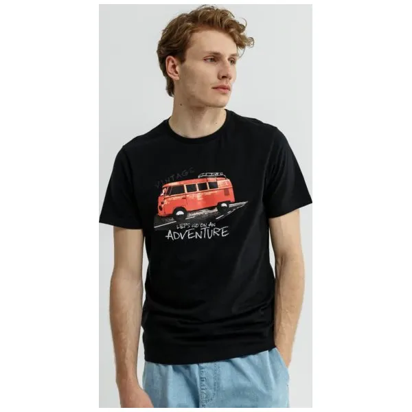Feewear Koszulka Ss Riocalro , czarny, rozmiar M. Czarne koszulki męskie Feewear, m, z nadrukiem, z bawełny, wakacyjne, bez kołnierzyka, bez rękawów. W wyprzedaży za 59,99 zł.