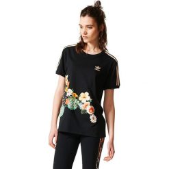 Adidas Originals Koszulka damska JARDIM AGHARTA 3 STRIPES TEE czarna r. 38 (BR5173). Czarne topy sportowe damskie marki adidas Originals. Za 149,55 zł.