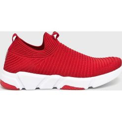 Big Star - Buty. Czerwone buty sportowe damskie BIG STAR, bez wzorów, z materiału, sportowe. W wyprzedaży za 89,90 zł.