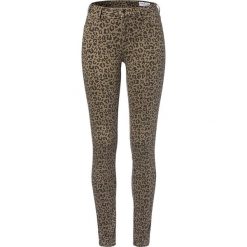 Jegginsy "Alan" - Skinny fit - w kolorze czarno-jasnobrązowym. Pomarańczowe jeansy damskie Cross Jeans, z podwyższonym stanem. W wyprzedaży za 98,95 zł.