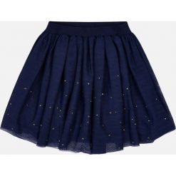 Mayoral - Spódnica dziecięca 128-167 cm. Niebieskie spódniczki dziewczęce Mayoral, bez wzorów, z bawełny, mini, rozkloszowane. Za 122,90 zł.
