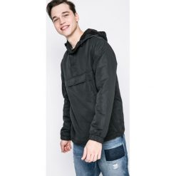 Review - Kurtka. Czarne płaszcze męskie Review, xl, bez wzorów, z poliesteru, długie, z kapturem. W wyprzedaży za 99,90 zł.